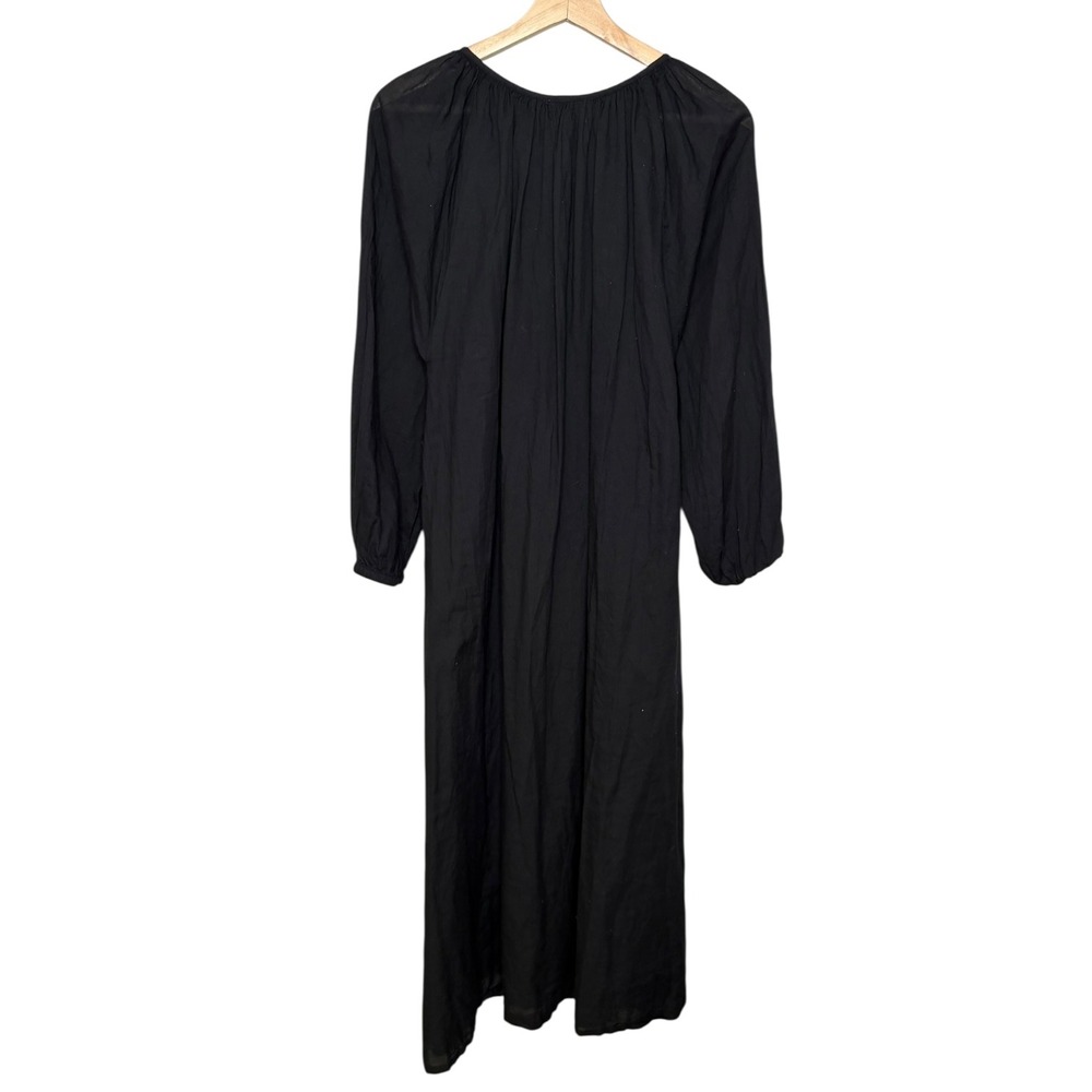 Laude the Label Lagom Coastal Minimalist Organic Cotton Emilie Maxi Dress XS S - Picture 5 of 9